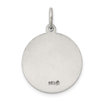 Sterlingsilber Antikisiert St. Jude Thaddeus Medaille
