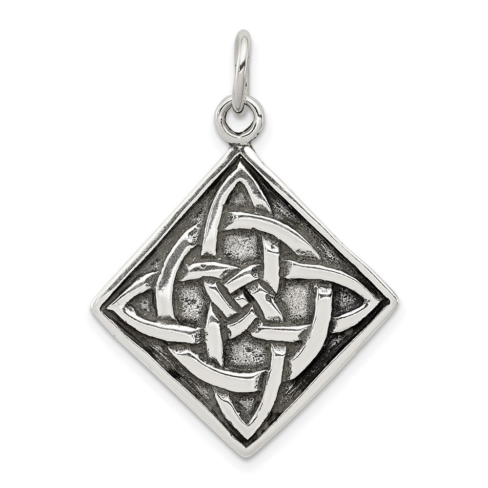 Sterlingsilber Antikisiert Keltisch Charm