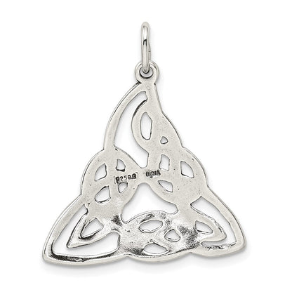 Sterlingsilber Antikisiert Keltisch Charm