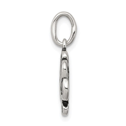 Sterlingsilber Antikisiert Ranke Keltisch Knoten Charm