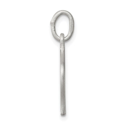 Sterlingsilber Satiniert Offen Style Hufeisen Charm