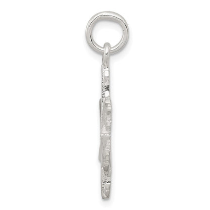 Sterlingsilber Schneeflocke Anhänger