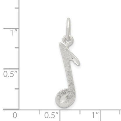 Sterlingsilber Musik Note Charm