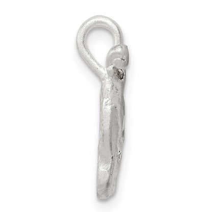 Sterlingsilber Diamantiert Violin Anhänger