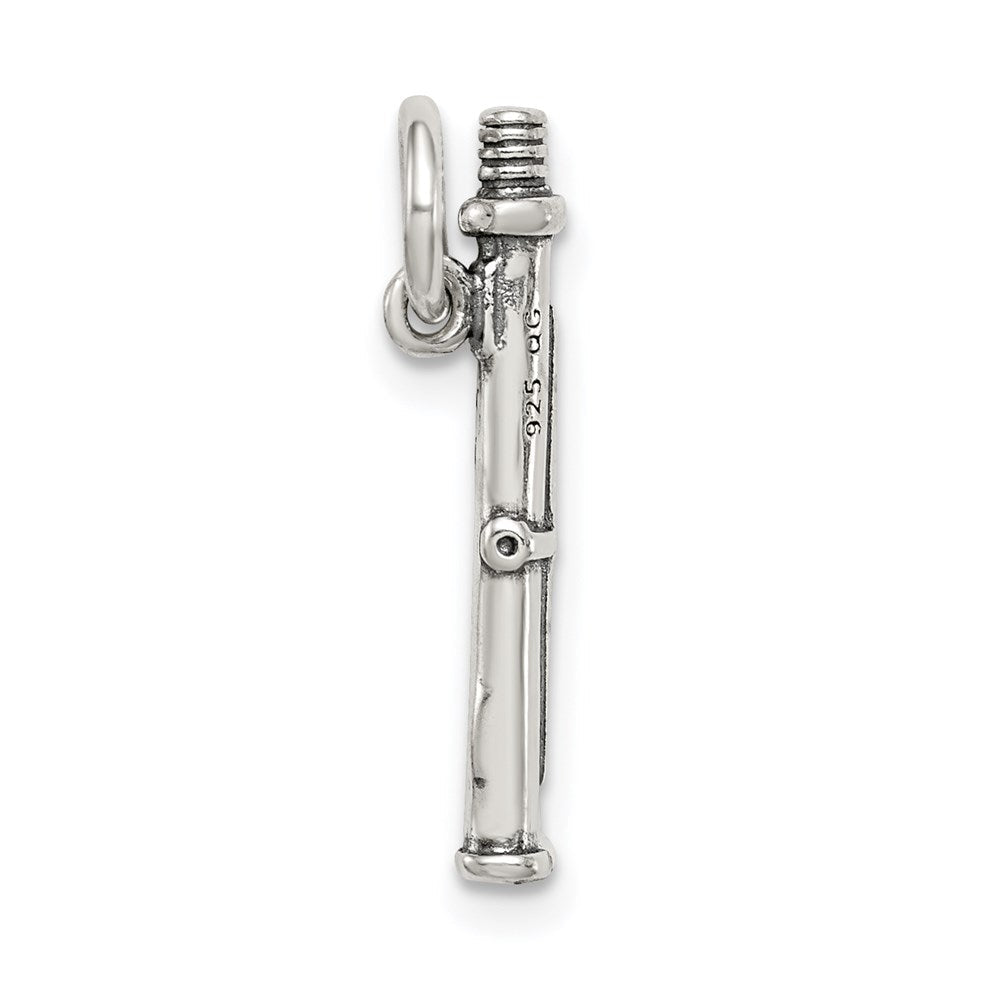 Sterlingsilber Antik Flute Charm