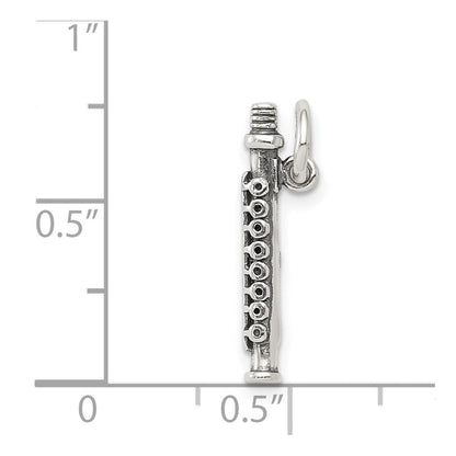 Sterlingsilber Antik Flute Charm