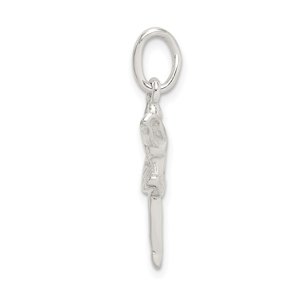 Sterlingsilber Ballerina Charm