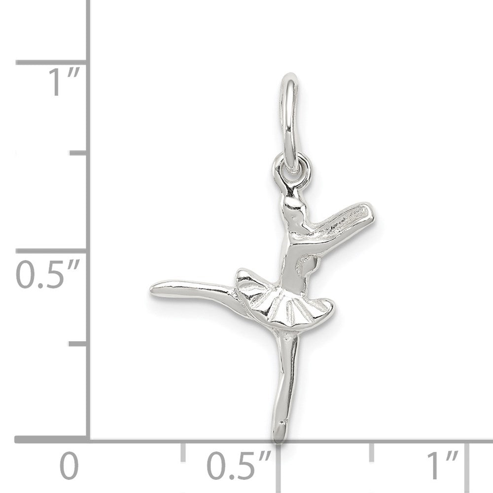 Sterlingsilber Ballerina Charm