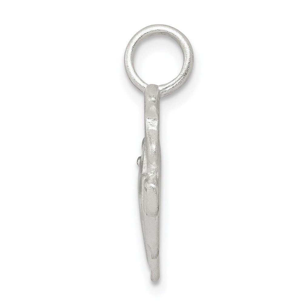 Sterlingsilber Diamantiert Grand Klavier Anhänger