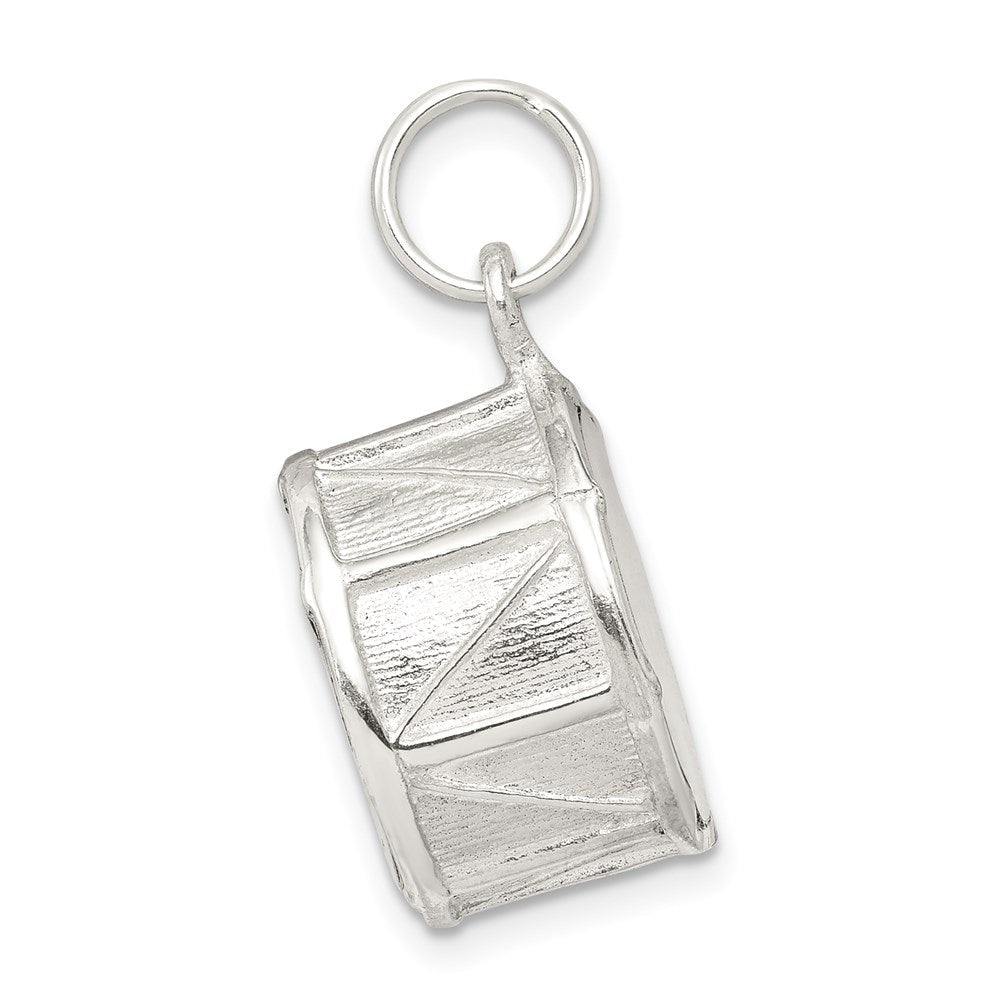 Sterlingsilber Drum Charm