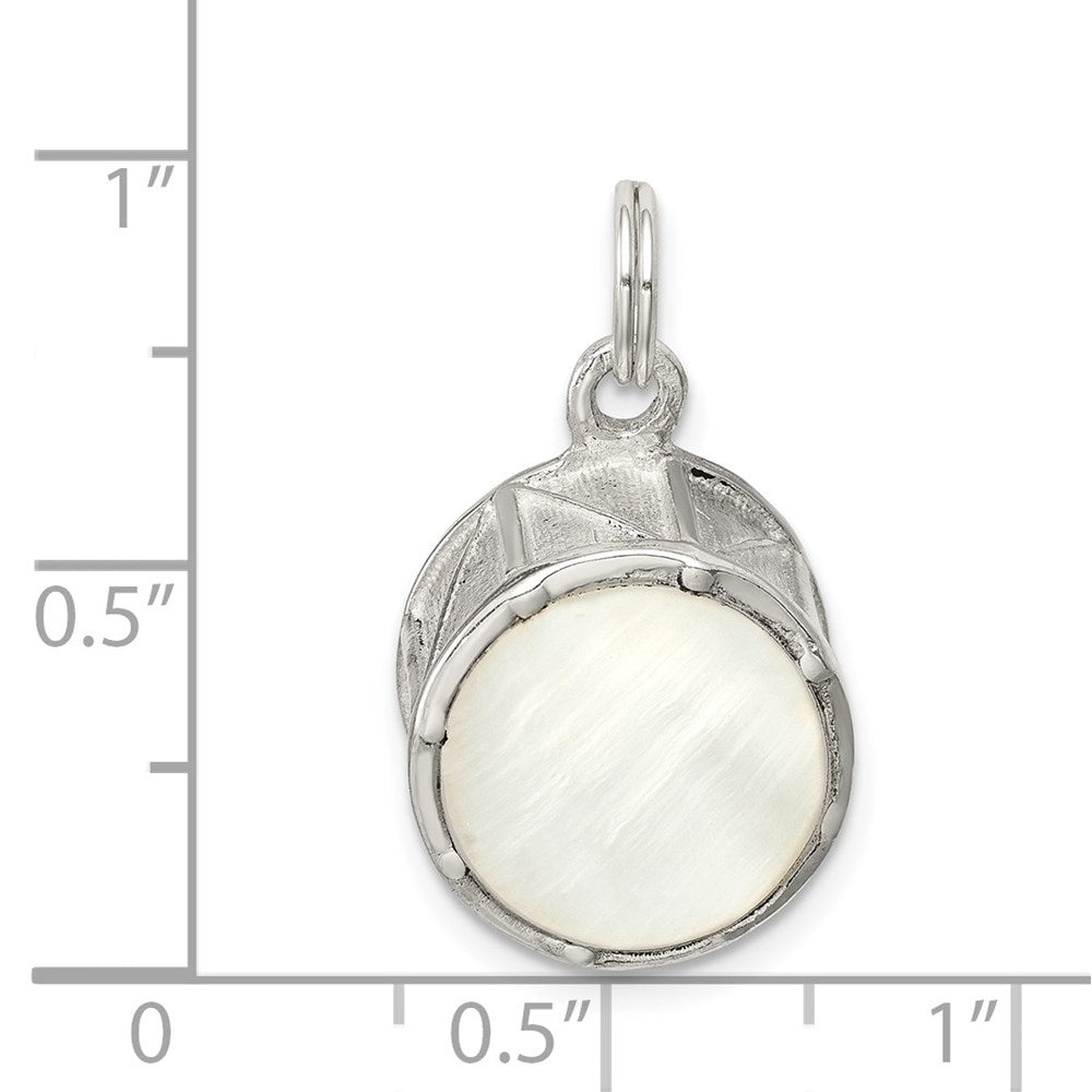 Sterlingsilber Drum Charm