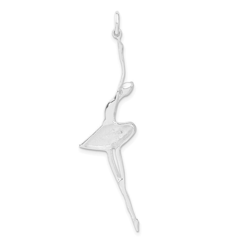 Sterlingsilber Poliert Ballerina Anhänger