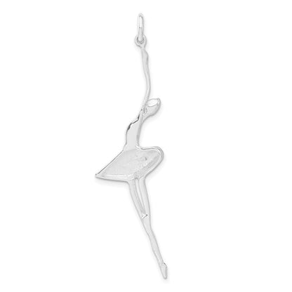 Sterlingsilber Poliert Ballerina Anhänger