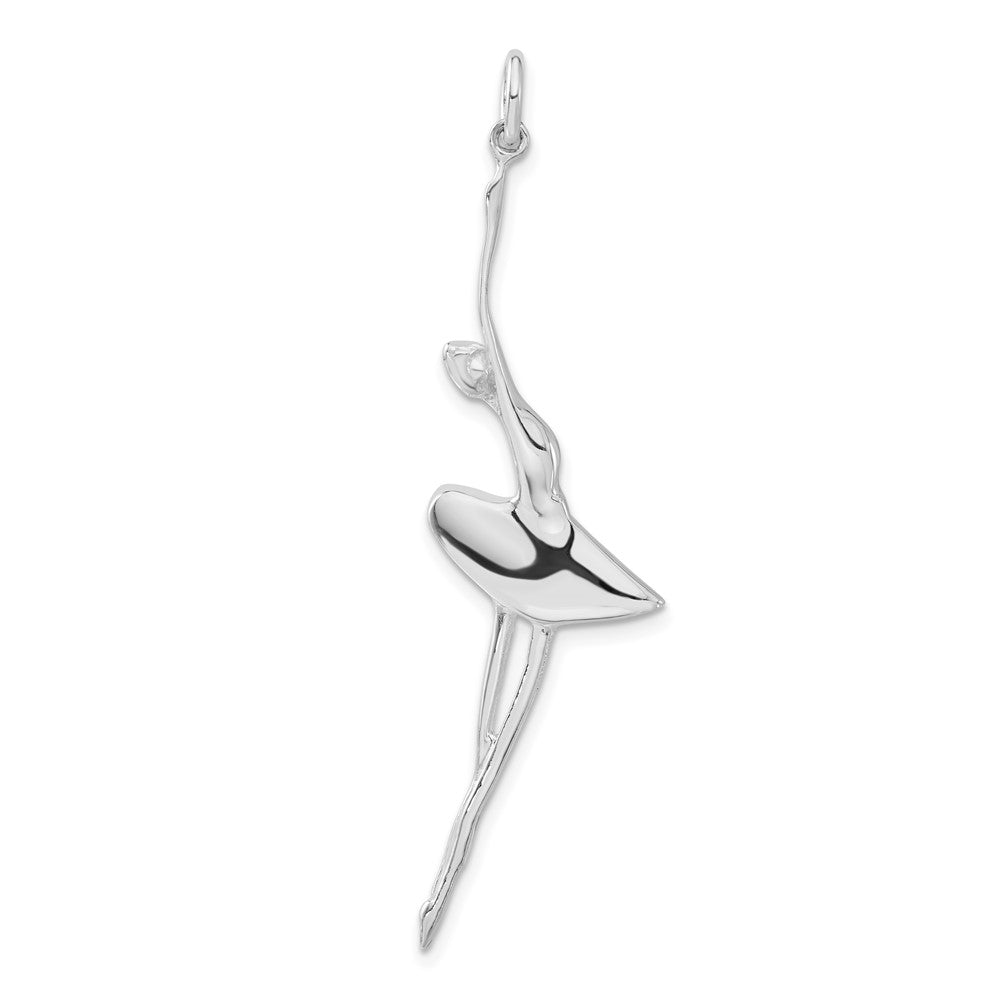 Sterlingsilber Poliert Ballerina Anhänger
