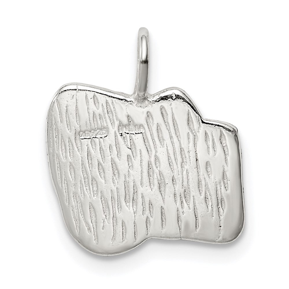 Sterlingsilber Diamantiert Kamera Charm