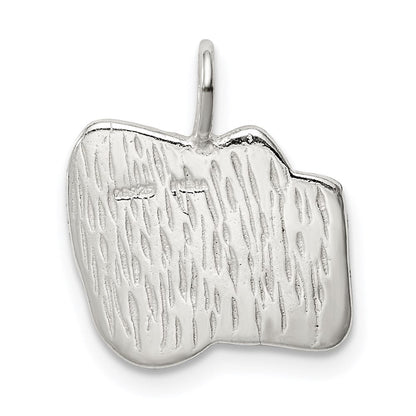 Sterlingsilber Diamantiert Kamera Charm