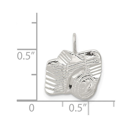 Sterlingsilber Diamantiert Kamera Charm