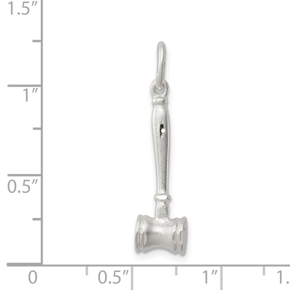 Sterlingsilber Gavel Charm