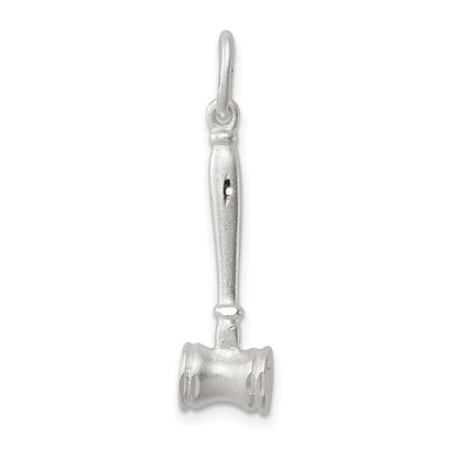 Sterlingsilber Gavel Charm