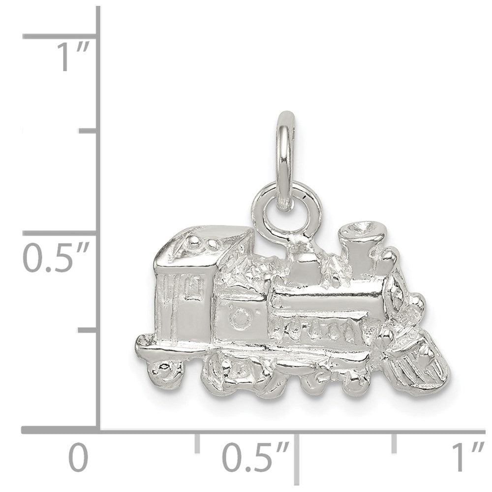 Sterlingsilber Zug Engine Charm