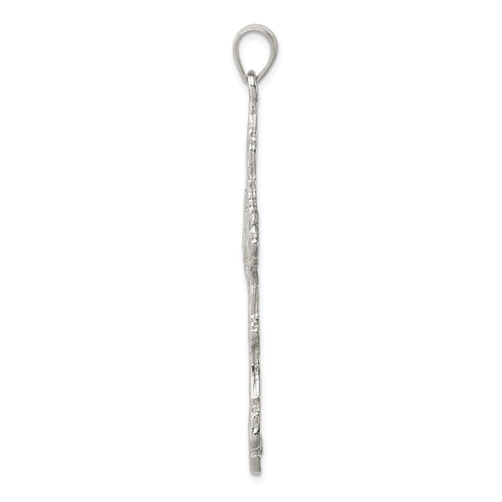 Sterlingsilber Inri Kreuz Anhänger