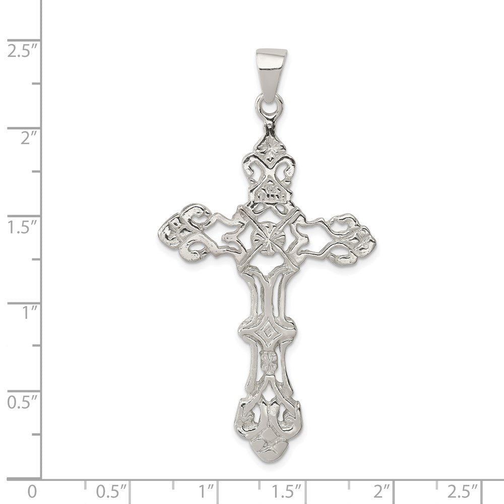 Sterlingsilber Inri Kreuz Anhänger
