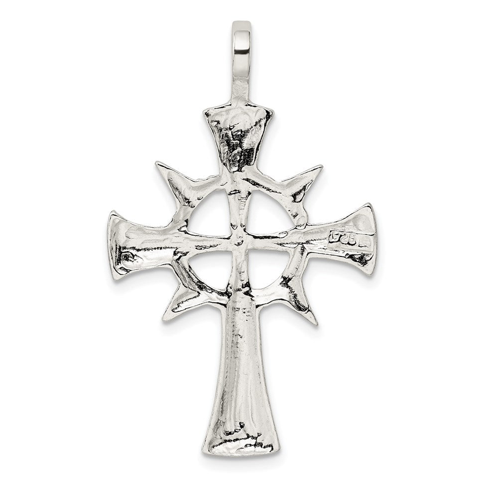 Sterlingsilber Iona Kreuz Anhänger