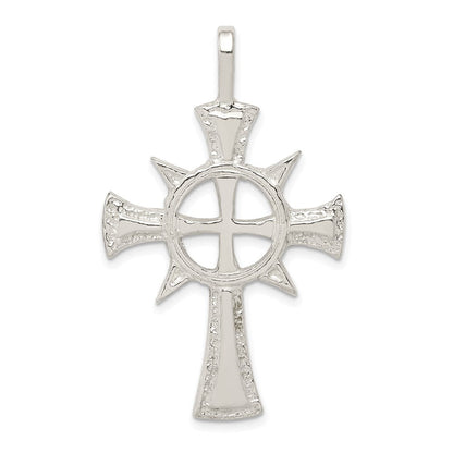 Sterlingsilber Iona Kreuz Anhänger