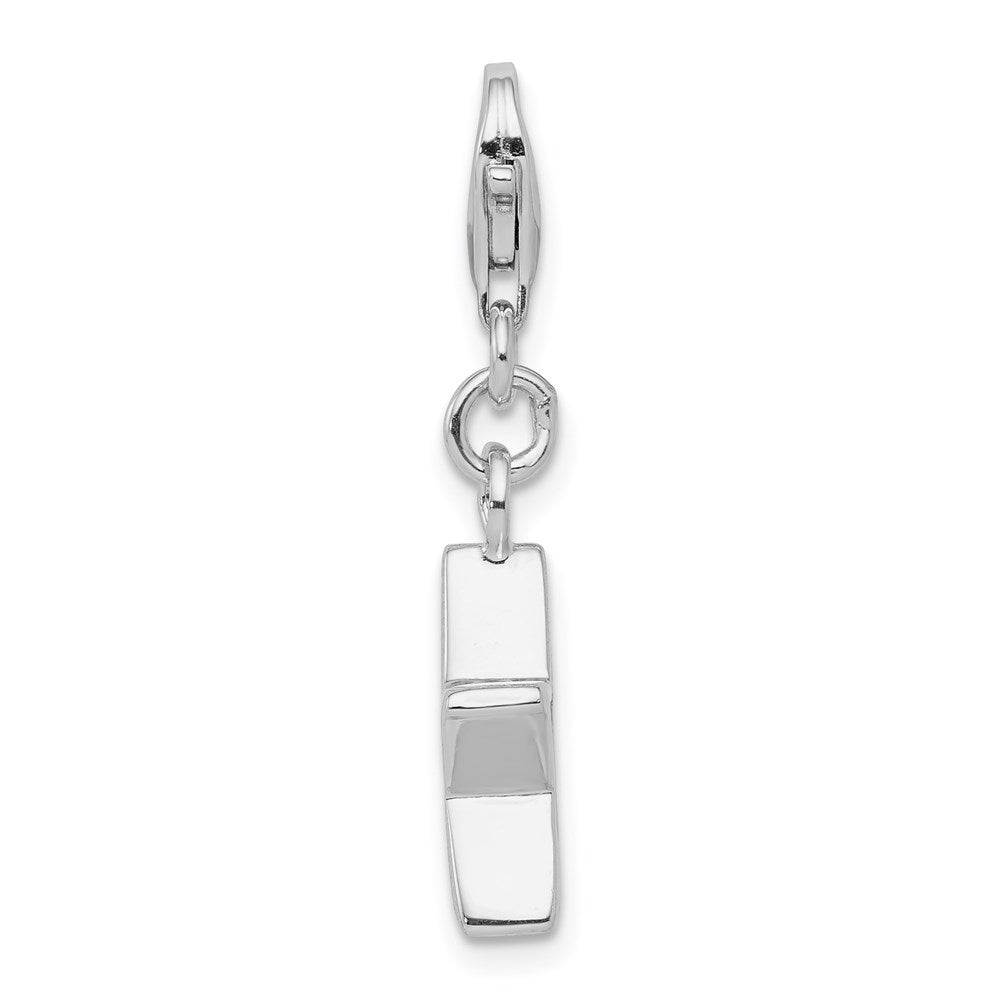 Sterlingsilber Rhodiniert November Zirkonia Geburtsstein Stern Charm