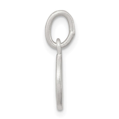 Sterlingsilber Diamantiert Cherub Disk Charm