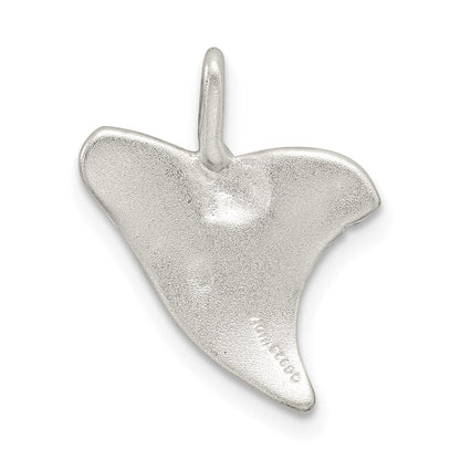 Sterlingsilber Diamantiert Shark Tooth Anhänger
