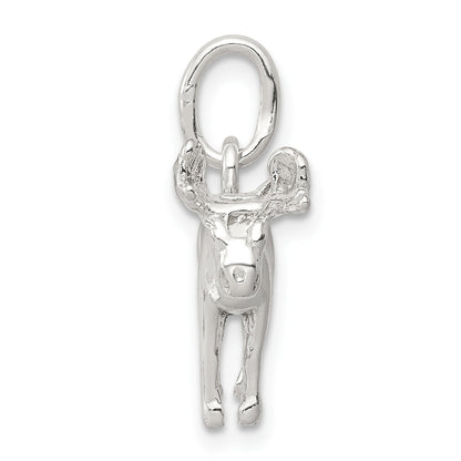 Sterlingsilber Moose Charm