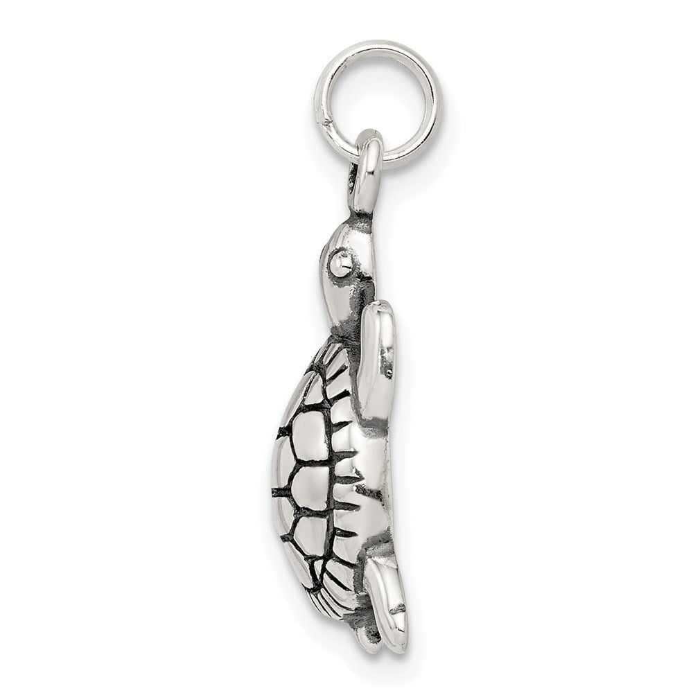 Sterlingsilber Antik Schildkröte Charm