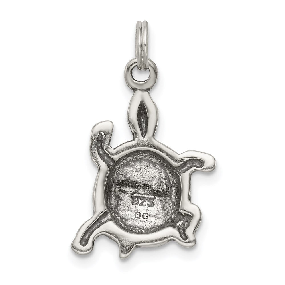 Sterlingsilber Antik Schildkröte Charm