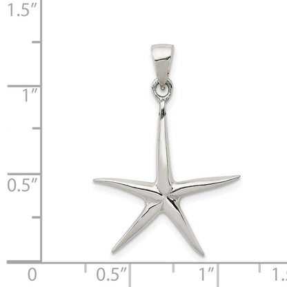 Sterlingsilber Seestern Anhänger