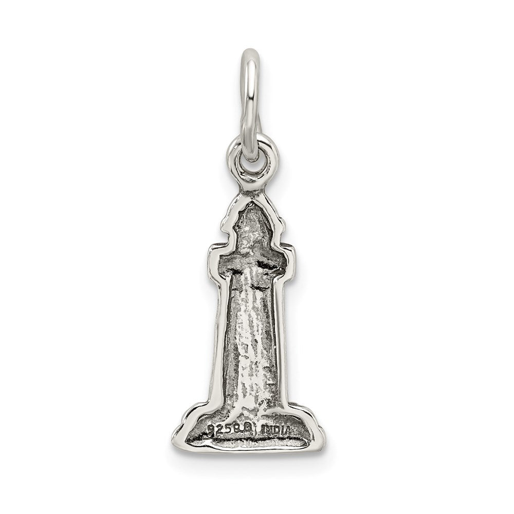 Sterlingsilber Antikisiert Leuchtturm Charm