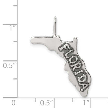 Sterlingsilber Antikisiert Florida State Charm