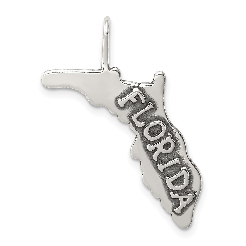 Sterlingsilber Antikisiert Florida State Charm