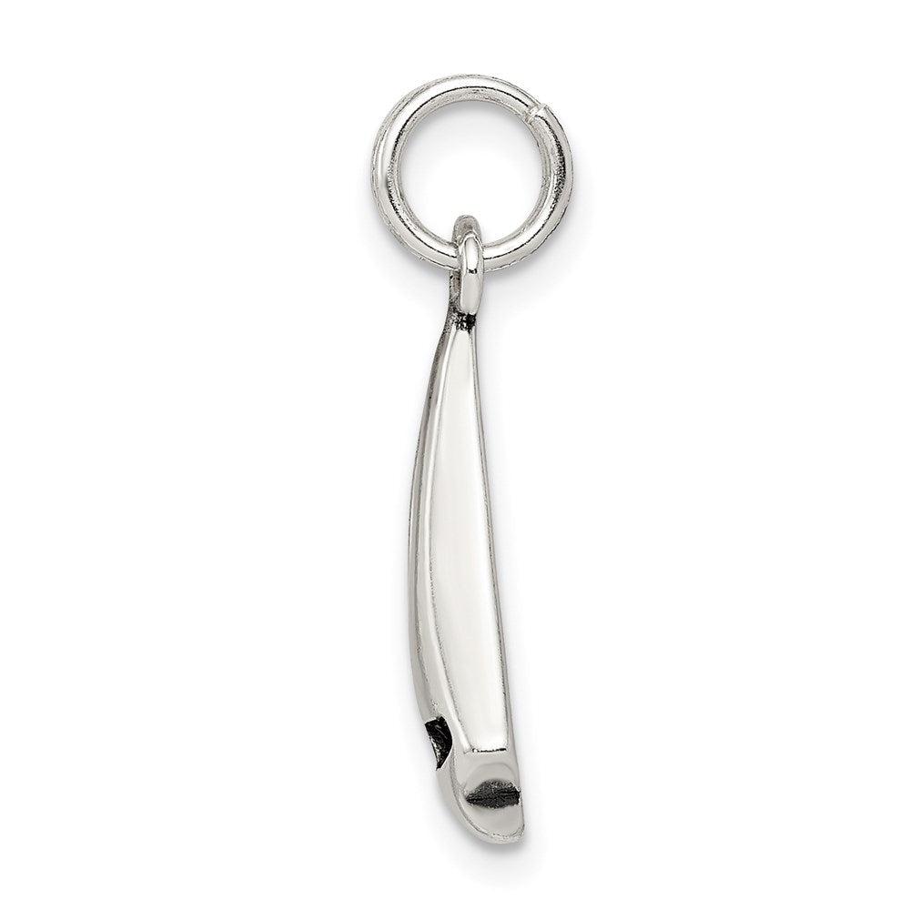 Sterlingsilber Antikisiert Segelboot Charm