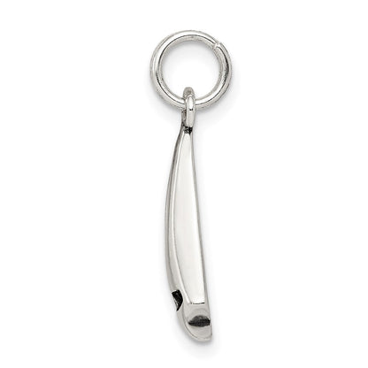 Sterlingsilber Antikisiert Segelboot Charm