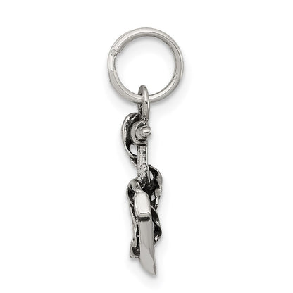 Sterlingsilber Rhodiniert Anker Charm