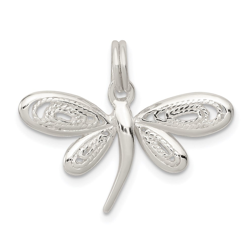 Sterlingsilber Libelle Charm