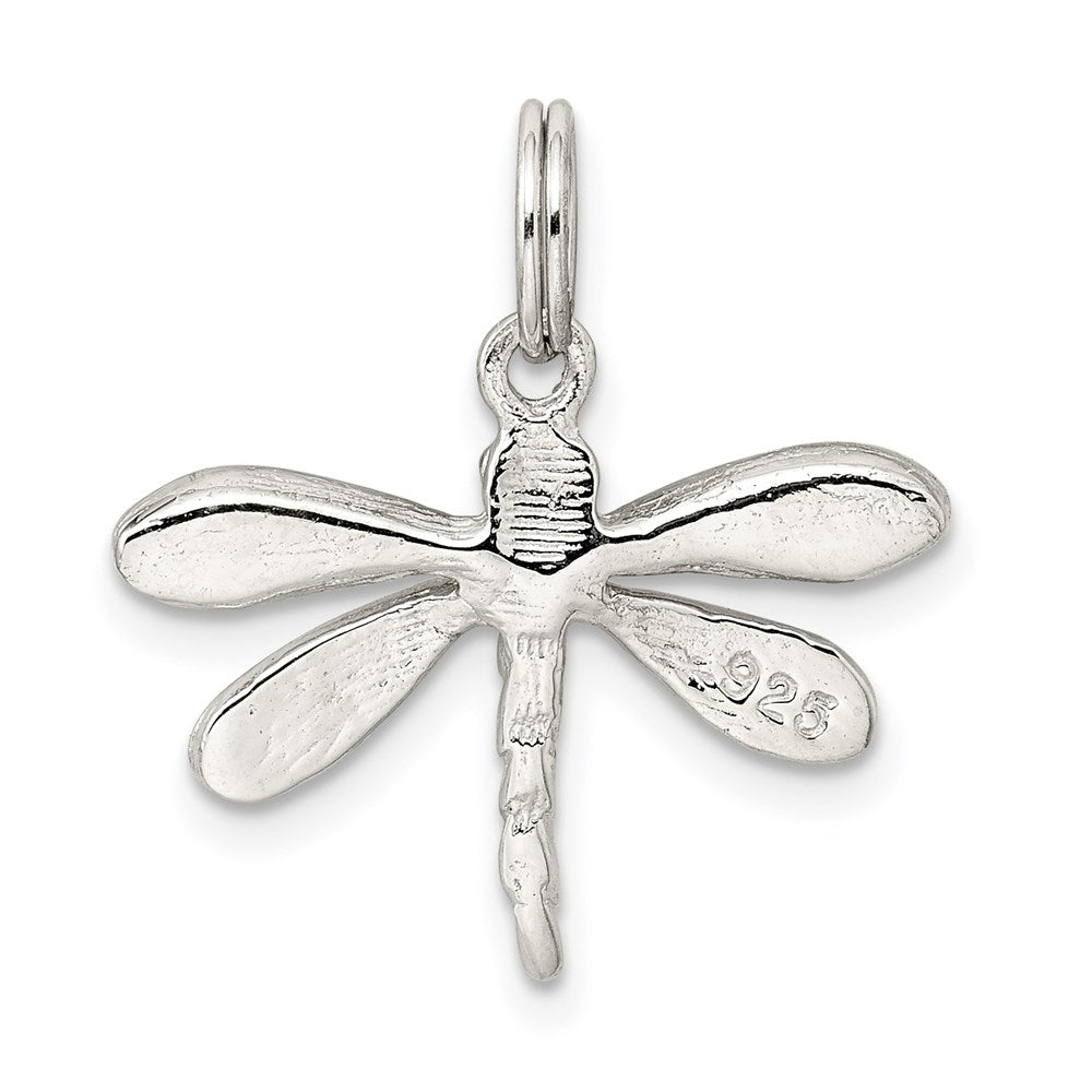 Sterlingsilber Rhodiniert Preciosa Austrian Kristall Libelle Charm