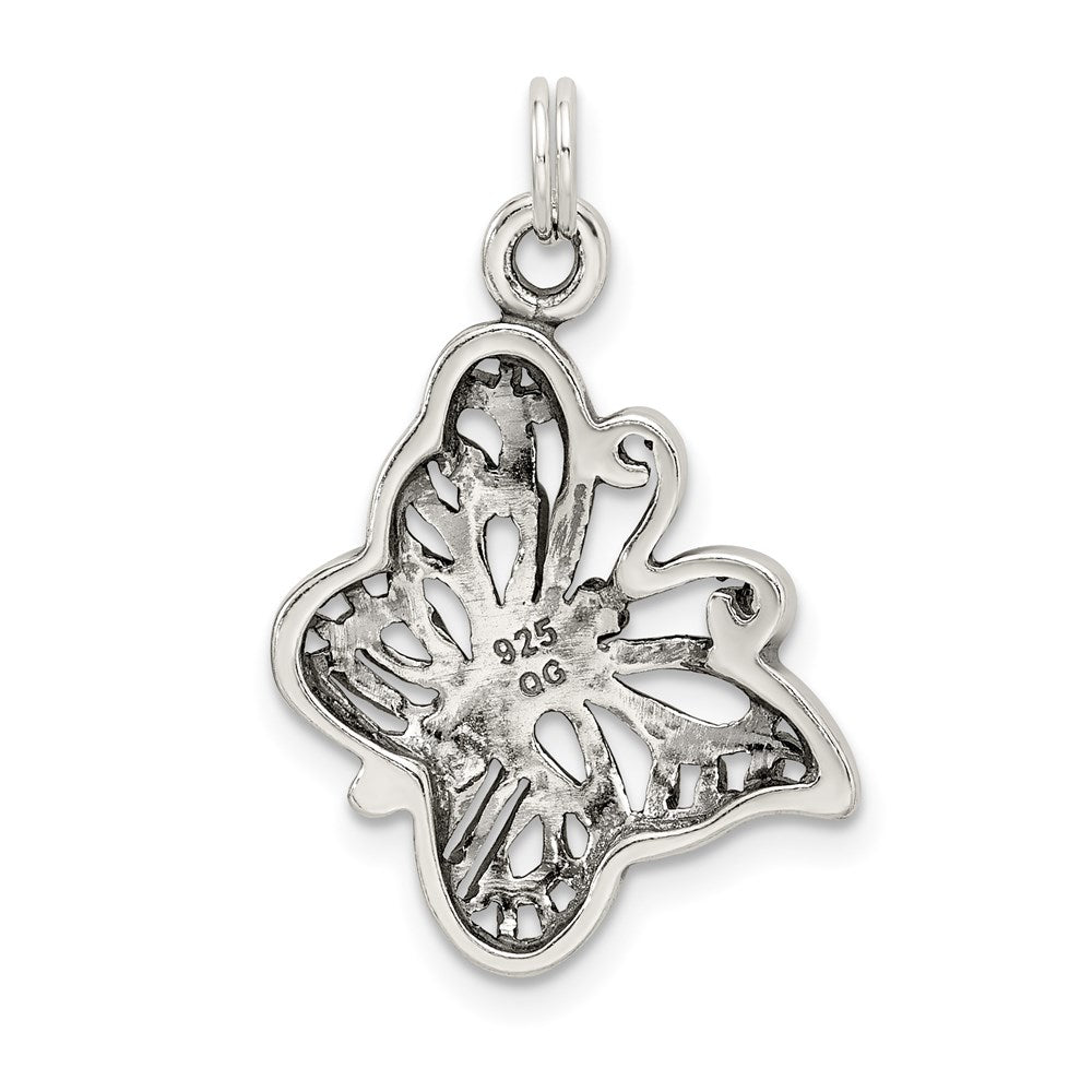 Sterlingsilber Antik Schmetterling Charm
