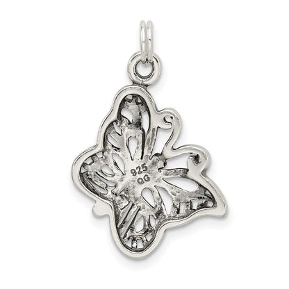 Sterlingsilber Antik Schmetterling Charm