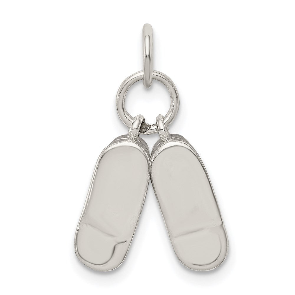Sterlingsilber Baby Shoes Charm