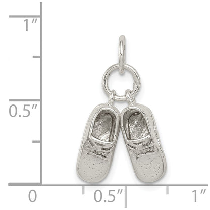 Sterlingsilber Baby Shoes Charm