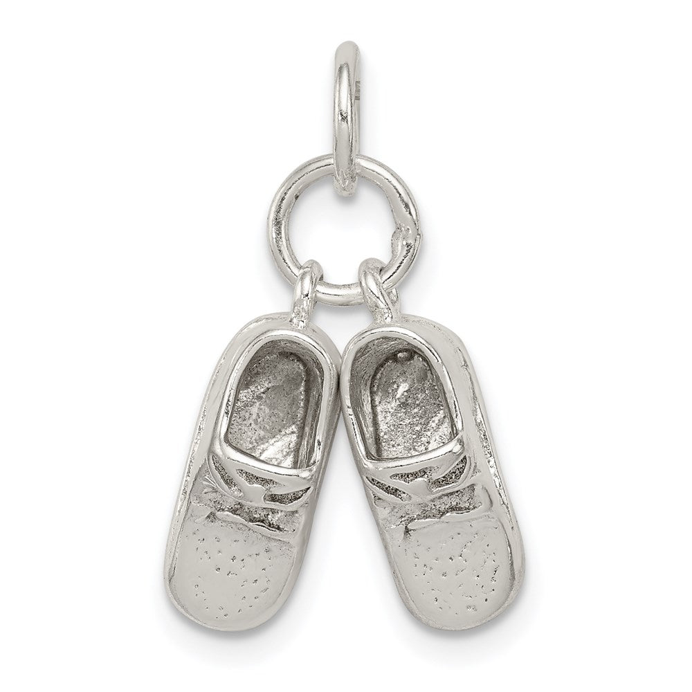 Sterlingsilber Baby Shoes Charm