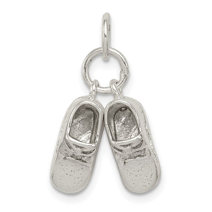Sterlingsilber Baby Shoes Charm