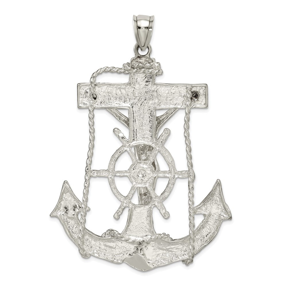 Sterlingsilber Marine Kreuz Anhänger